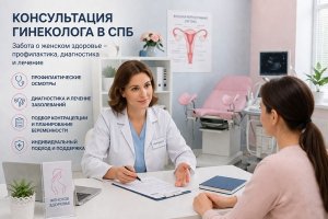 Консультация гинеколога в СПб: профилактика, диагностика и забота о женском здоровье