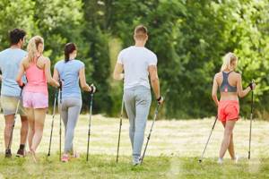 72397813 - Nordic walking for weight loss