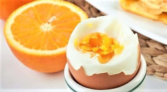 orange and egg