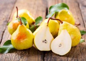 Appetizing pears