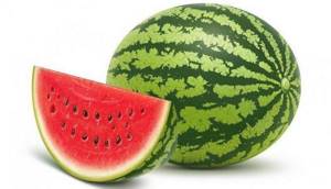 Watermelon: calorie content per 100 grams