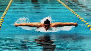 Butterfly is a rather difficult type of swimming, but also the most effective for pumping up muscles.