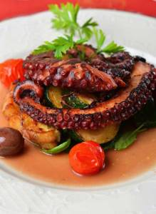 octopus dishes