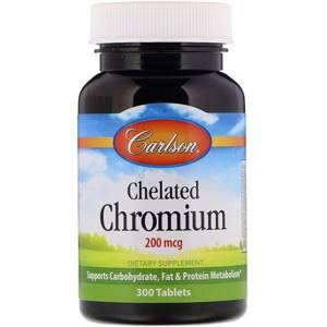 Carlson Labs, Chromium Chelate 300 Tablets