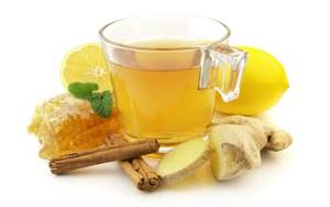 tea with cinnamon, ginger and honey
