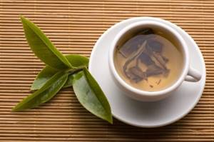 Tea with bay leaf