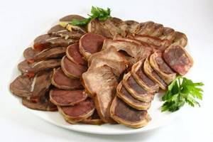 Horse meat delicacies