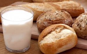 Диета на хлебе и молоке