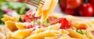 Diet pasta sauce - two delicious recipes