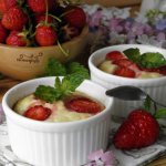Dietary cottage cheese casserole