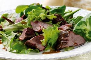 Dietary dishes from beef liver