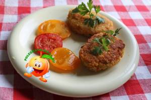 Dietary carrot cutlets with semolina. Recipe with photo 