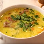 Диетические супы с плавленым сыром, овощами, курицей, шампиньонами, говядиной, капустой. Рецепт