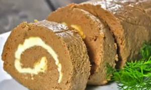 Homemade recipe for chicken liver pate with butter