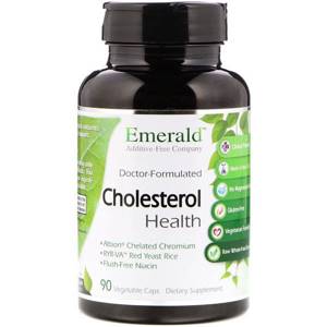 Emerald Laboratories, Cholesterol Health, 90 Vegetarian Capsules