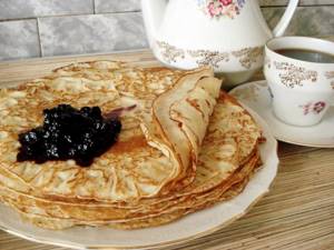 These pancakes are very tender and are an excellent solution for a quick snack or breakfast.