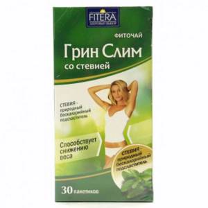 Fitera Herbal tea Green Slim with stevia