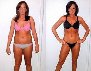 Photos of weight loss before and after jumping rope