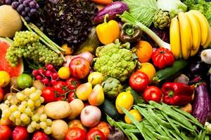 fruit and vegetable platter