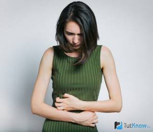Gastritis in a girl