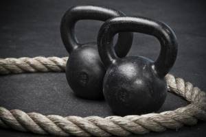 Kettlebells for pumping up biceps