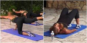 Hollywood trainer - correction of hips and buttocks