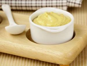 mustard with sour cream
