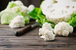 Prepare side dishes, puree soups and salads from cauliflower to always be in a good mood