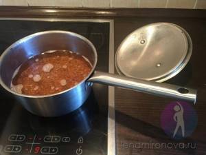 buckwheat in a pan