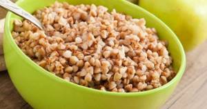 Buckwheat apple diet