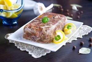 Jellied meat for weight loss