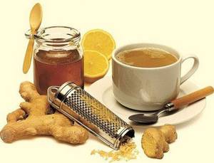 Ginger, garlic, honey and lemon