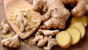 Ginger for making a drink