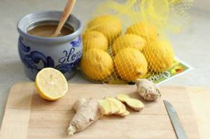 Ginger lemon honey garlic recipe for immunity