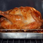 Turkey with vegetables in the oven. Recipes in a sleeve, foil, baking bag 