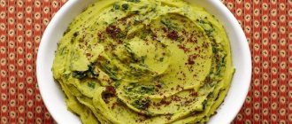 Indian cuisine: spiced mashed potatoes
