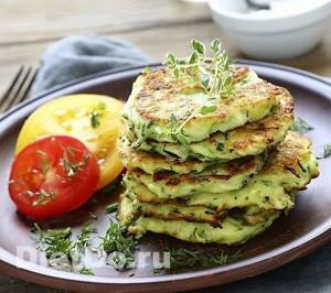 zucchini pancakes recipe