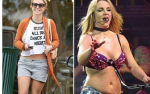 How Britney Spears lost weight