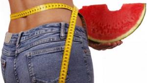 What is the calorie content of watermelon, and how is it beneficial for the human body?