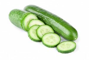 calories in fresh cucumber