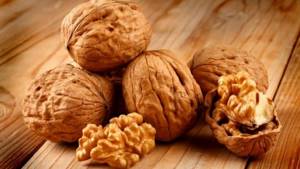Calorie content of walnuts
