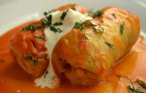 The classic recipe for Slavic cabbage rolls is simple and optimal in energy value