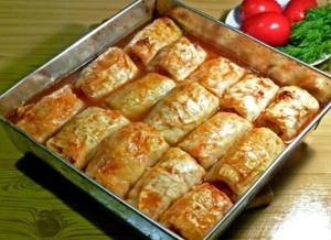 Classic recipe for Slavic cabbage rolls