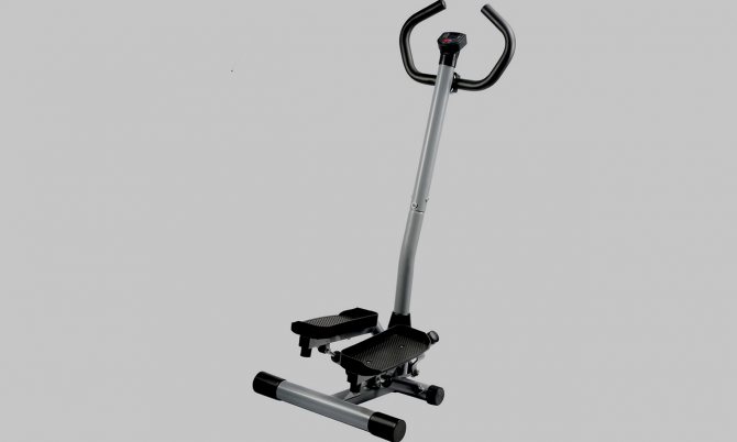 Classic stepper with handle