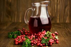 Cranberry infusion