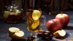 Cinnamon apple ginger. Ginger-apple decoction with cinnamon for weight loss 