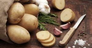 Potato skins are harmful