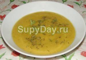 Крем суп из кабачков