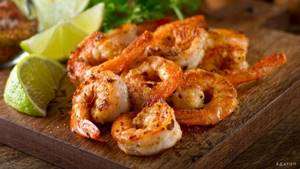 Shrimp contain large amounts of iodine.