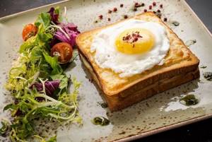 Croque Madame is the most famous French sandwich.